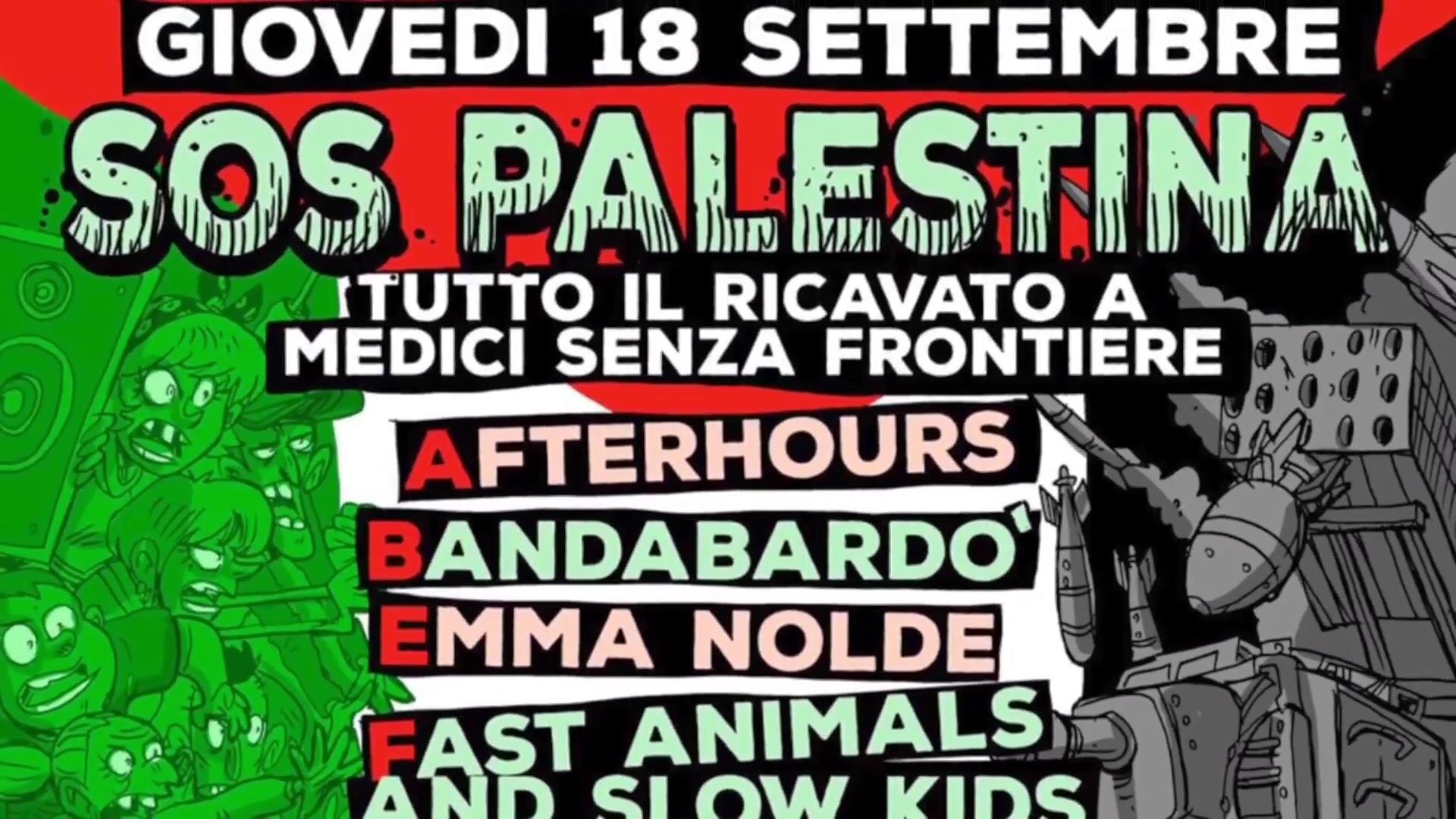 18-09 Sos Palestina con Piero Pelu