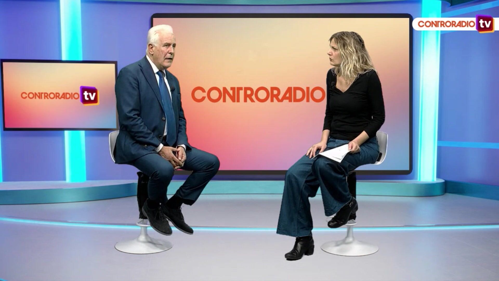 Con il Presidente della Regione Toscana Eugenio Giani.