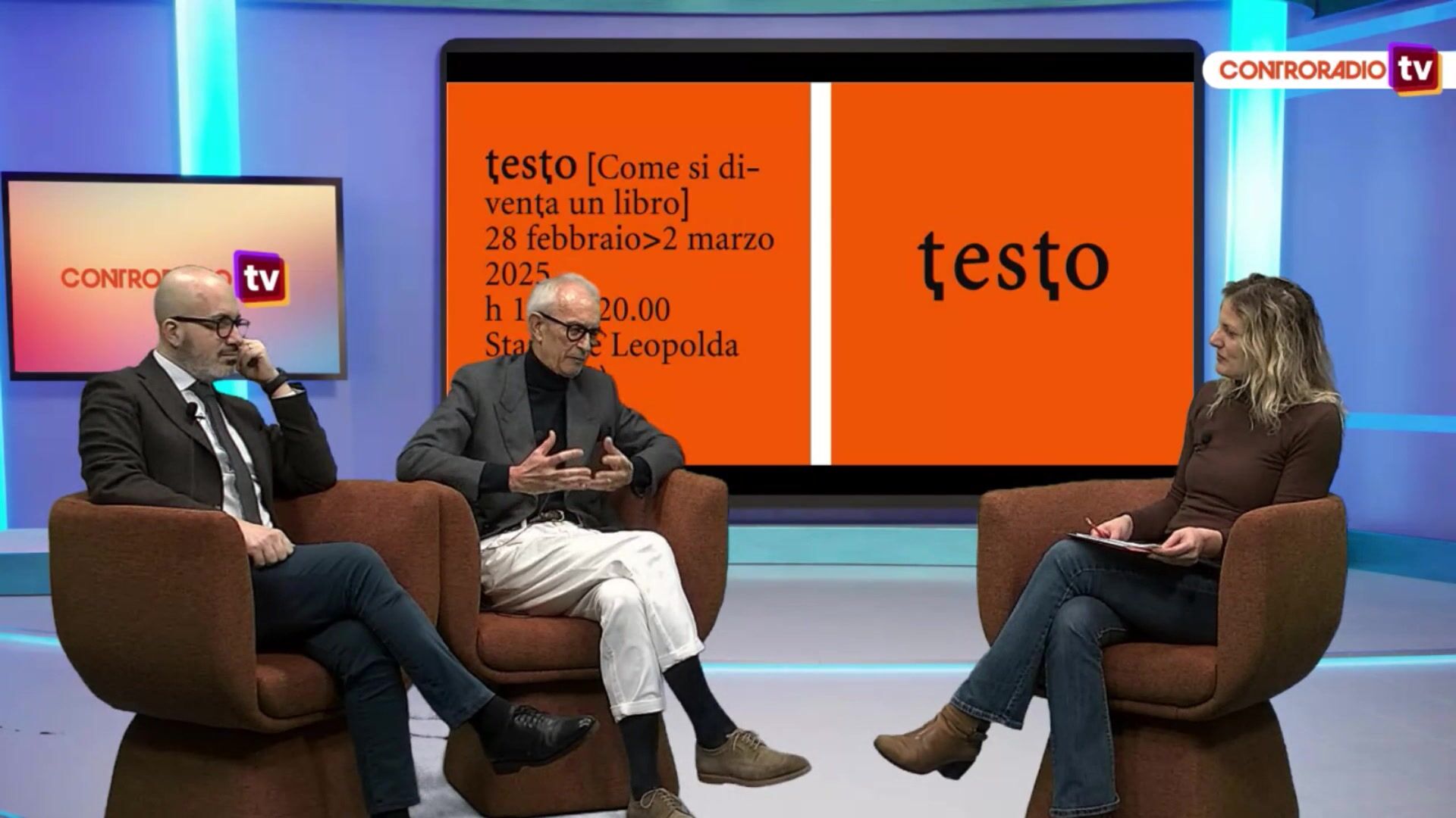 Giovanni Bettarini ed il dg di Pitti Immagine Agostino Poletto