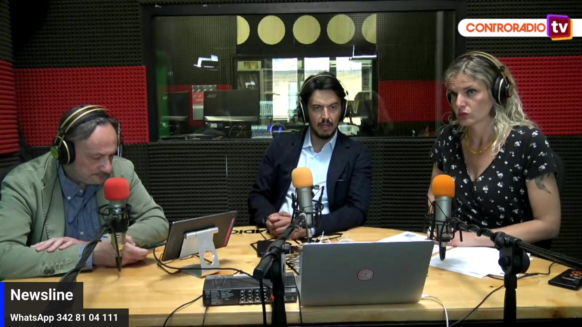 L\'assesore Andrea Giorgio a Controradio