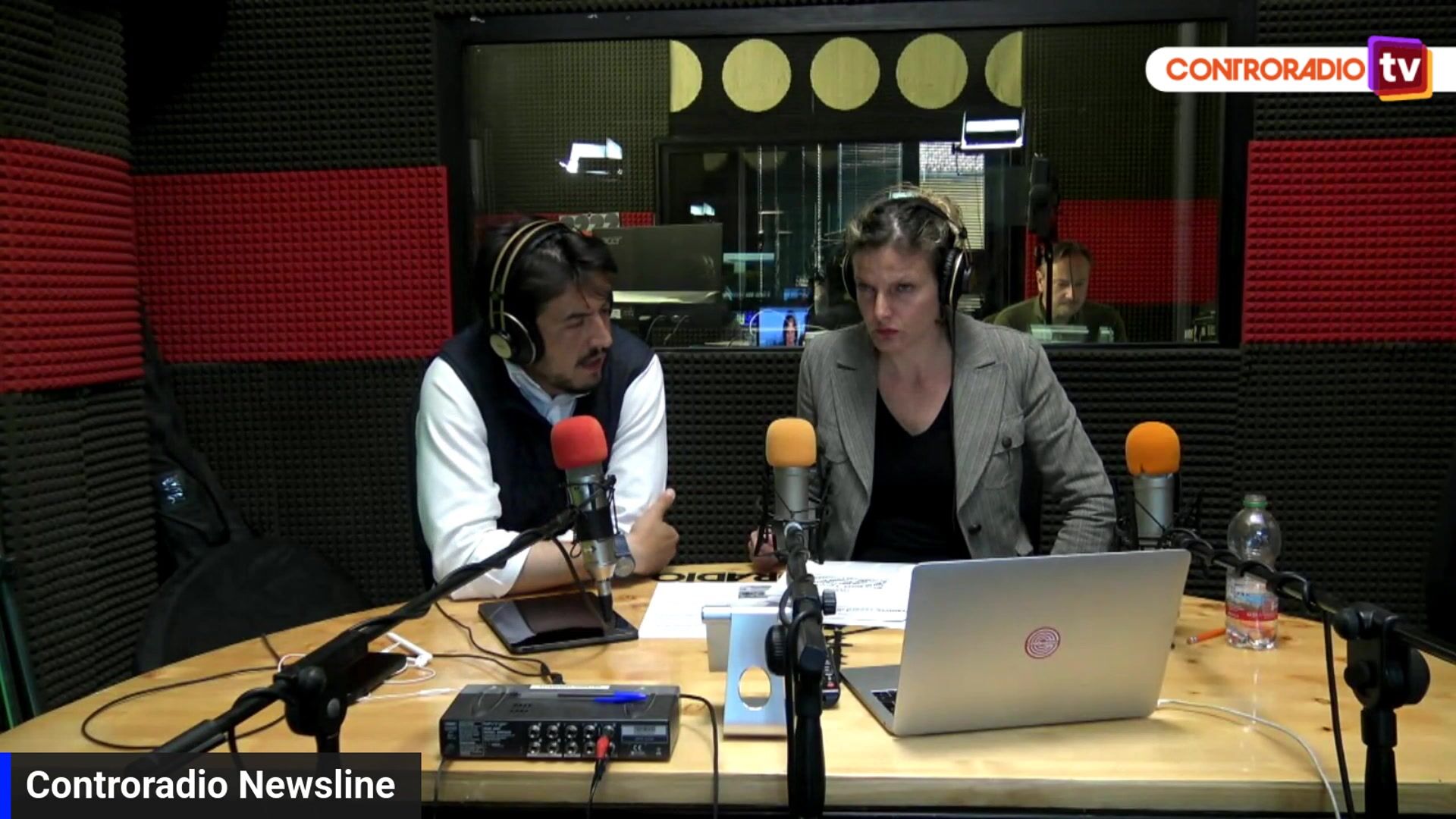 L\'assessore Andrea Giorgio a Controradio