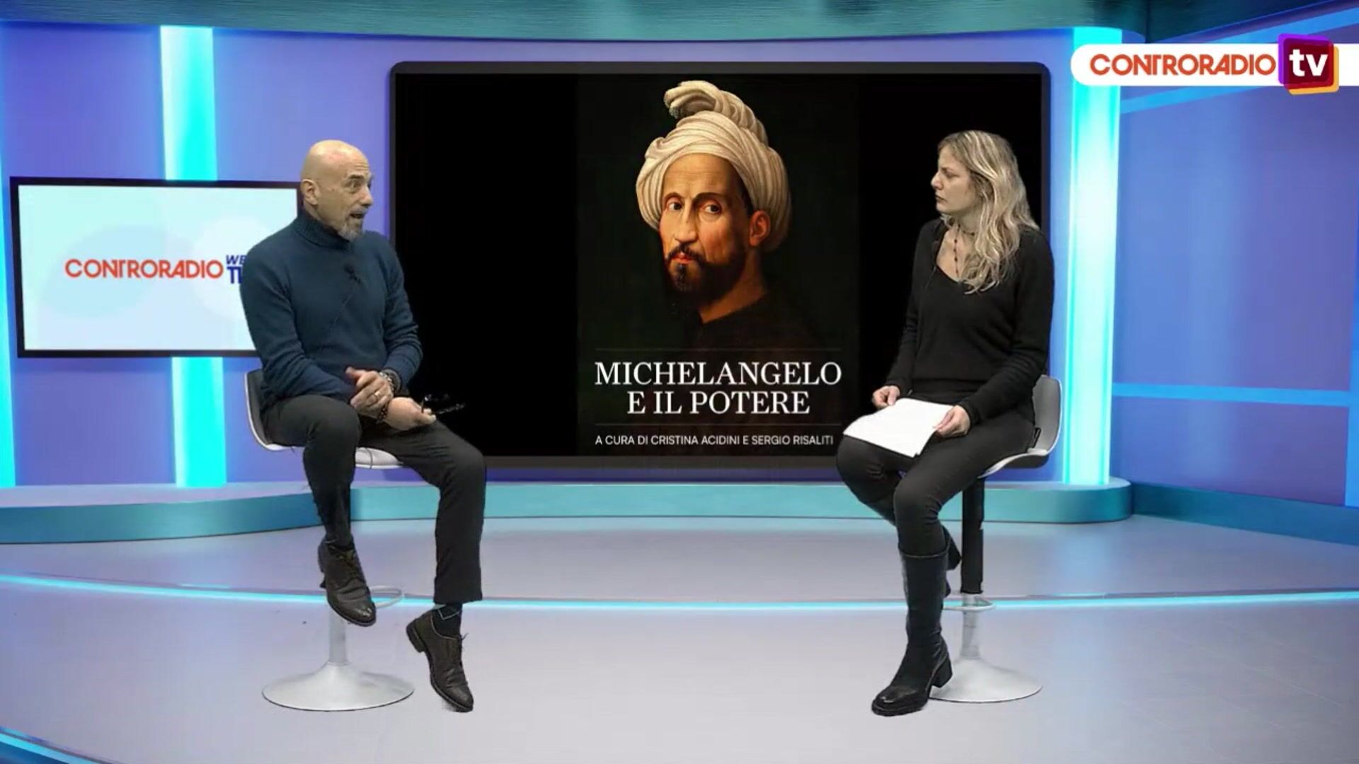 Sergio Risaliti. Michelangelo ed il potere